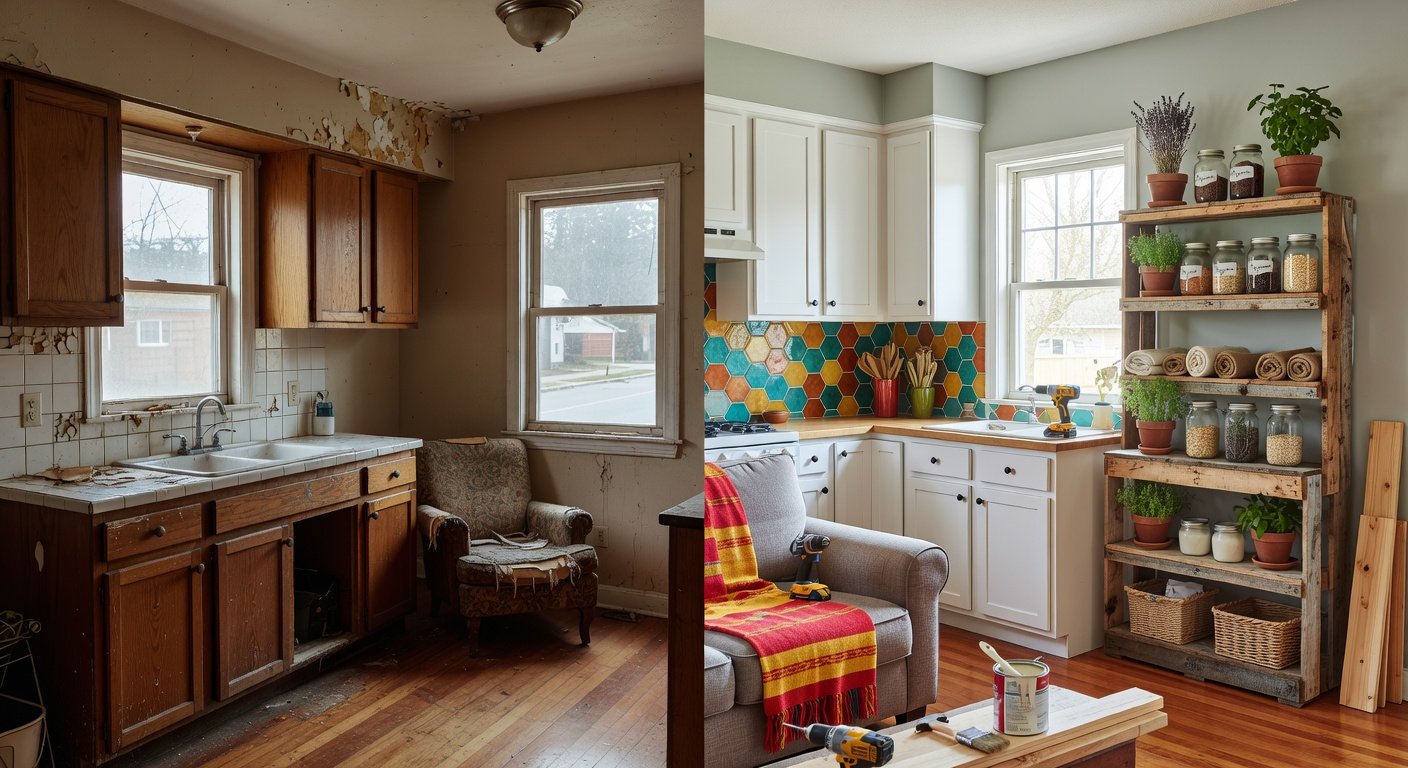 10 DIY Projects Under $200 to Revive Fixer Uppers