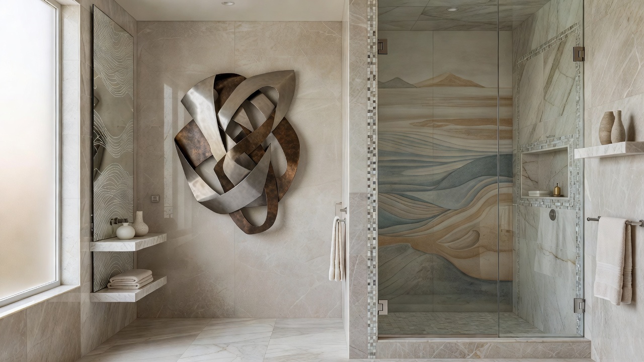 2026 Bathroom Remodeling: Creative Art Integration Ideas