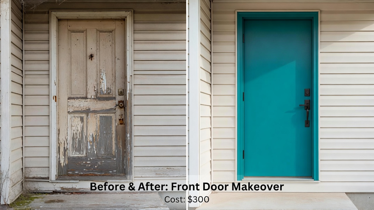 2026 Budget DIY Door Makeovers for Fixer Uppers