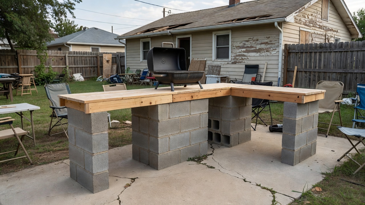 2026 Budget DIY Outdoor Kitchen Ideas for Fixer-Uppers