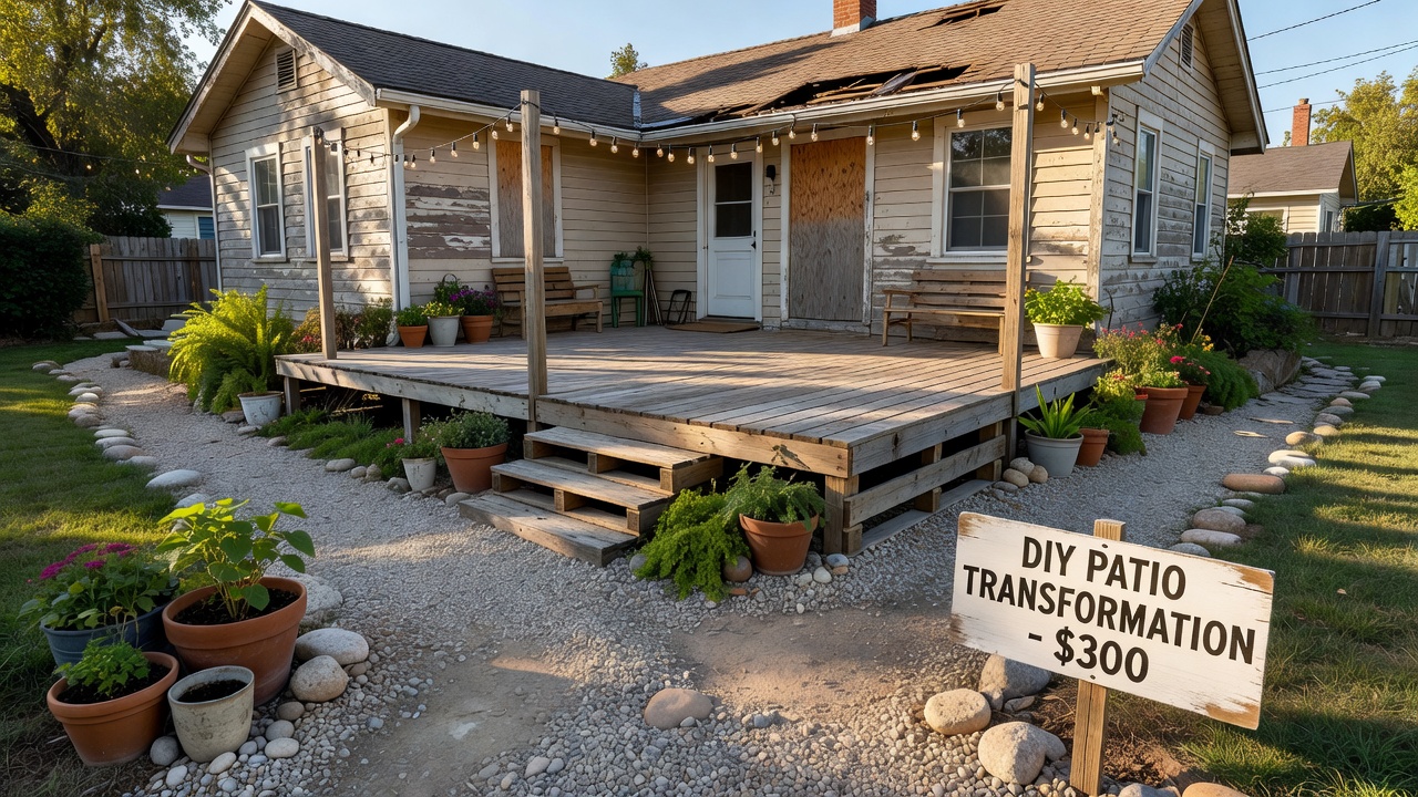 2026 Budget DIY Patio Makeover Ideas for Fixer-Uppers