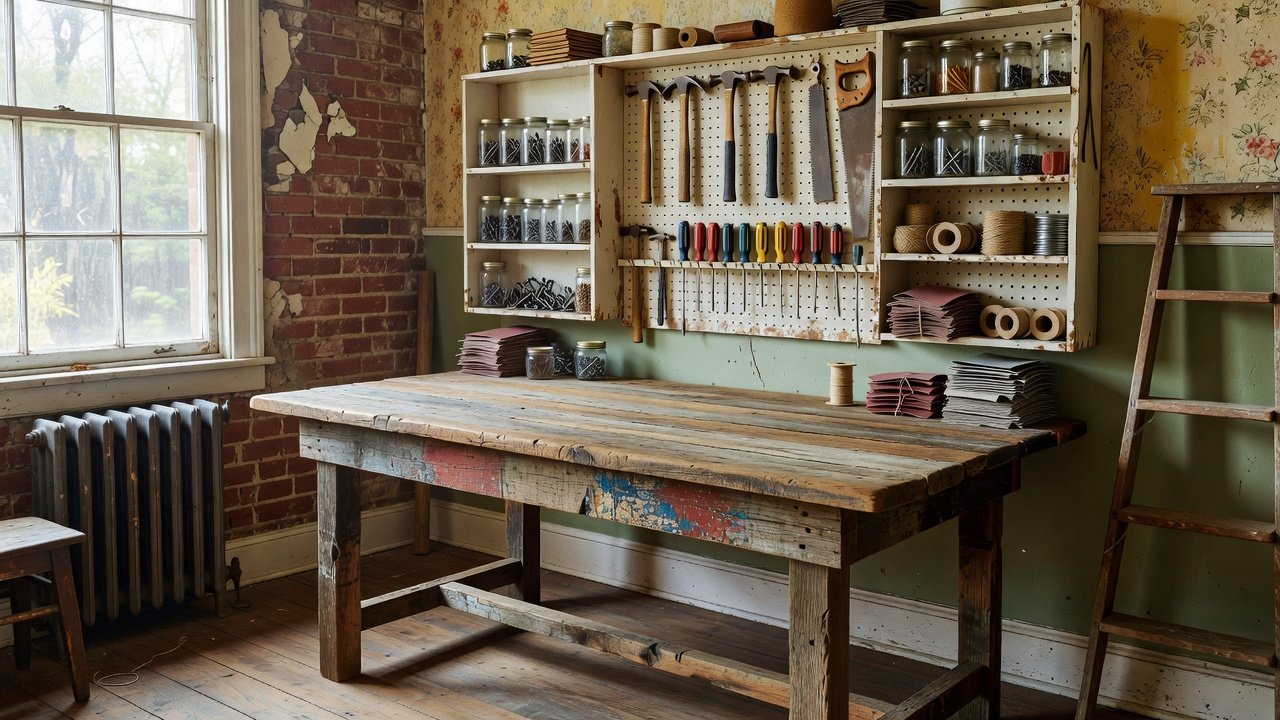 2026 DIY Craft Table Builds for Fixer Upper Hobby Spaces