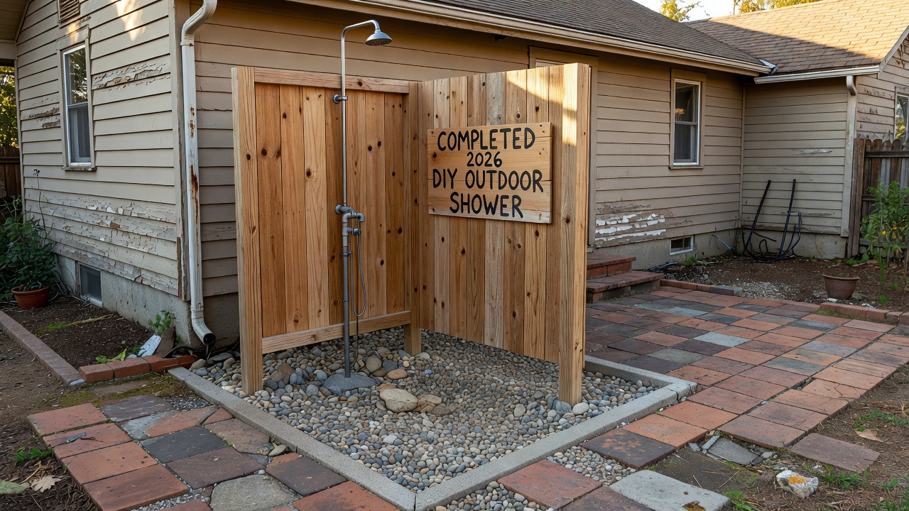 2026 DIY Outdoor Shower Builds for Budget Fixer Uppers