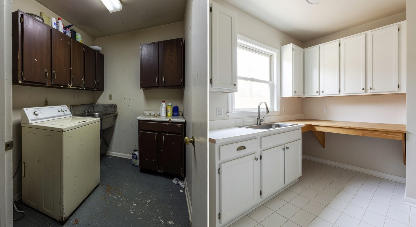 Budget DIY Laundry Room Makeover: Step-by-Step Guide