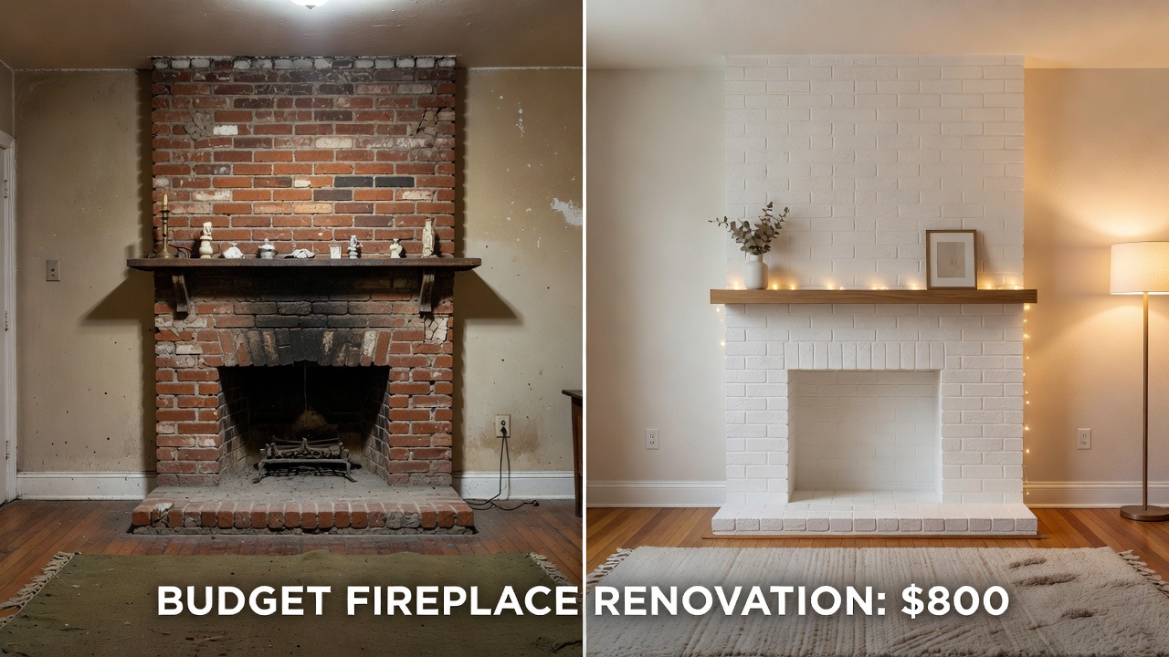 Budget Fireplace Reno: Fixer-Upper Home Improvement Tips 2026