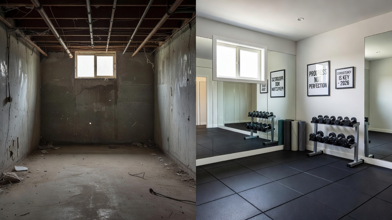 Budget Home Gym Reno: Fixer-Upper Fitness Space Ideas 2026