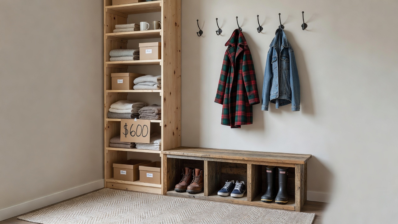 Budget Mudroom Reno: Fixer-Upper Storage Ideas 2026