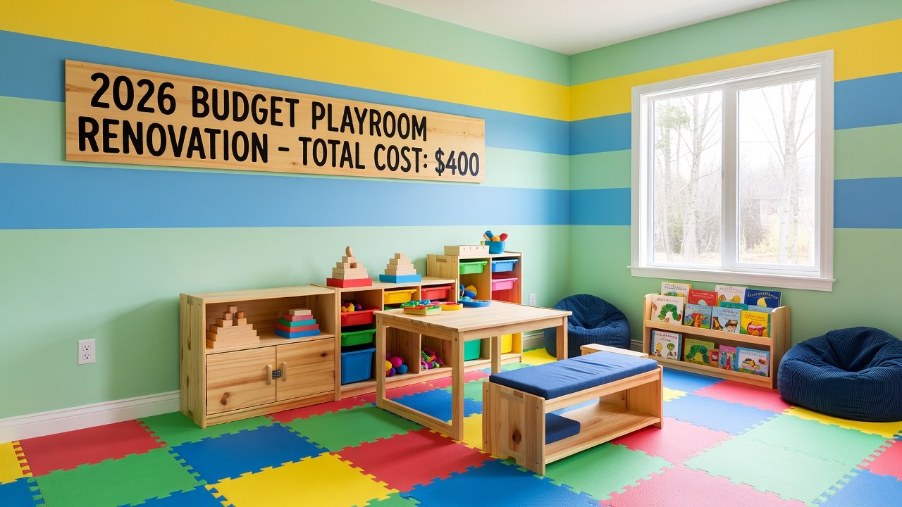 Budget Playroom Reno: Fixer-Upper Family Space Ideas 2026