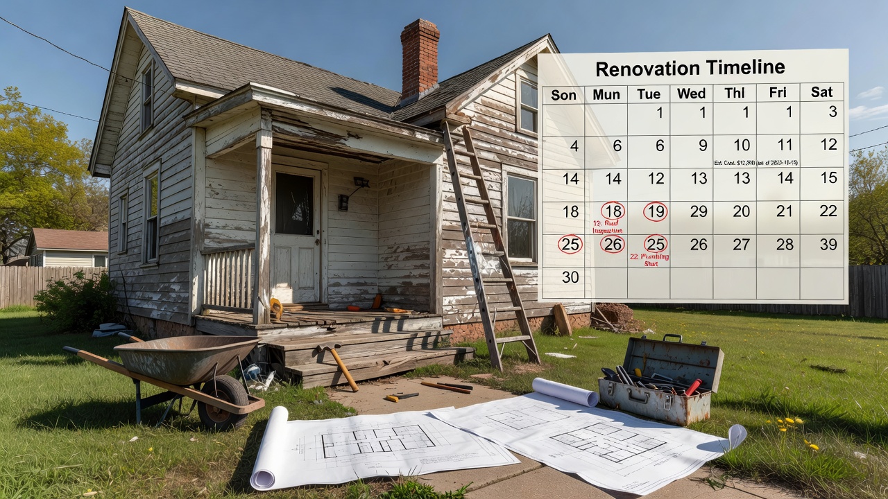 Budget Reno Timeline: Fixer-Upper Planning Guide 2026
