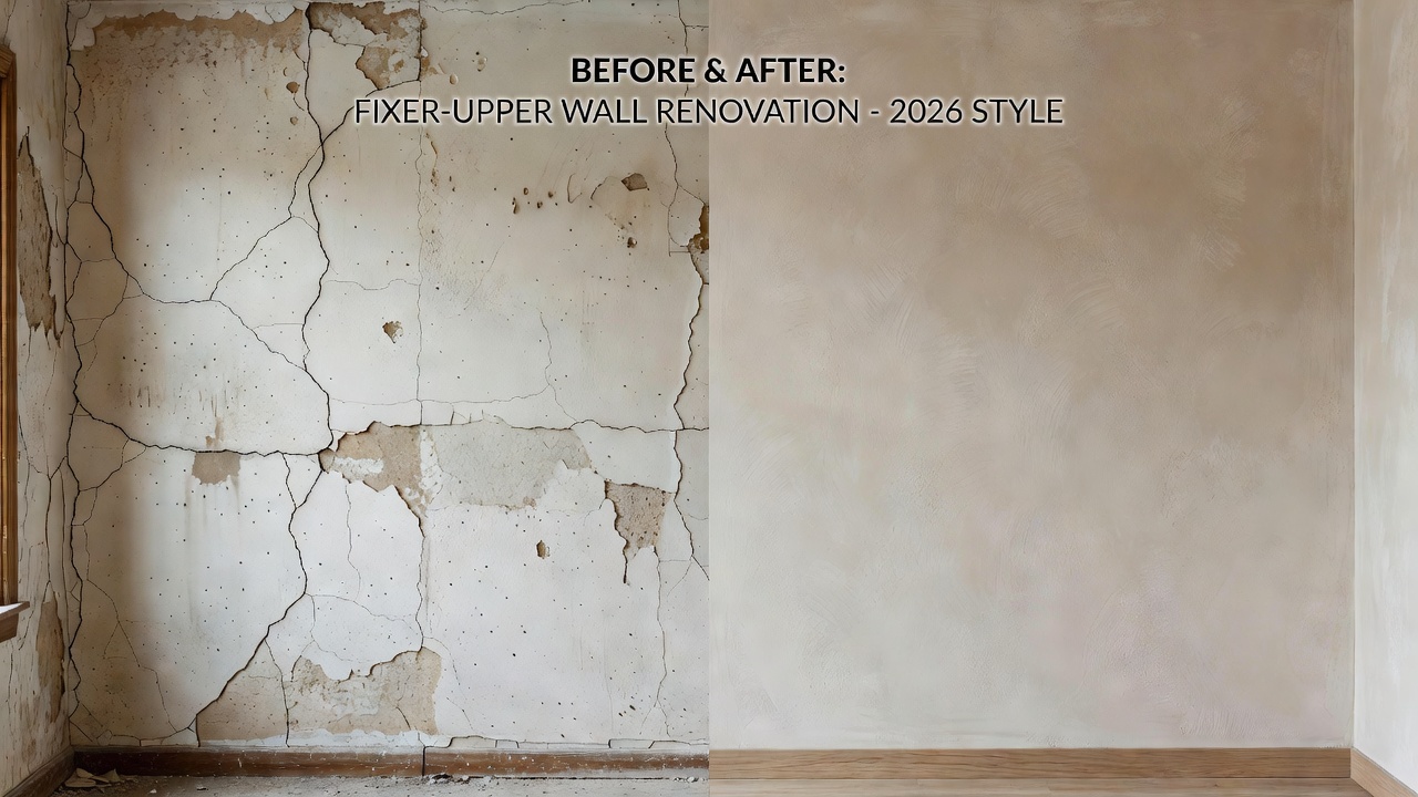 Budget Wall Reno: Fixer-Upper Texture & Paint Ideas 2026