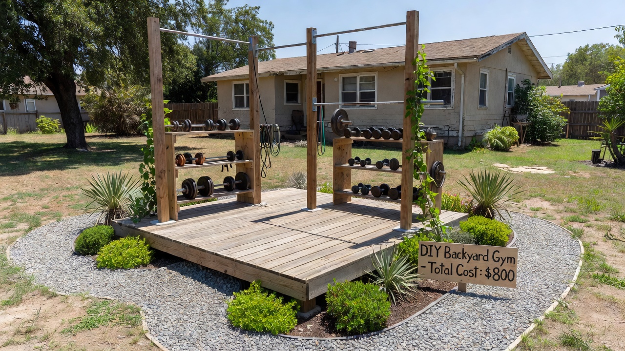 DIY Backyard Gym Setup: 2026 Fixer-Upper Outdoor Ideas