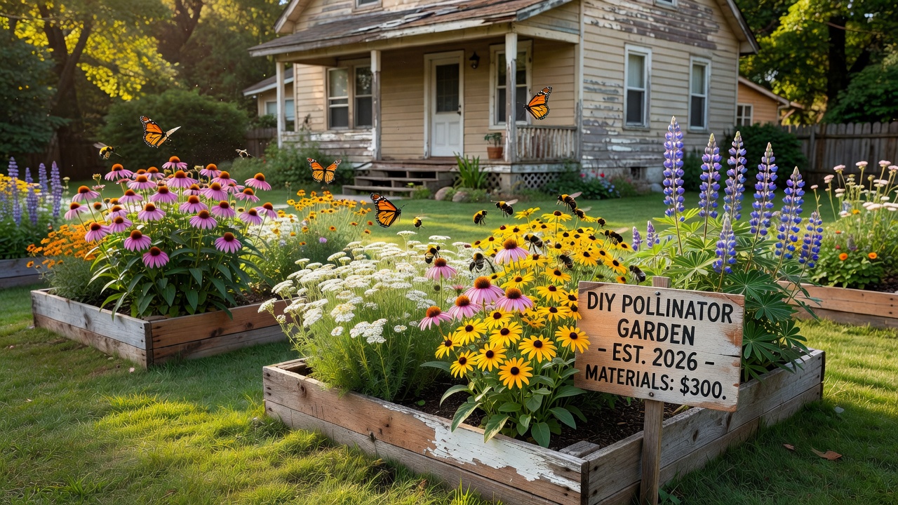 DIY Backyard Pollinator Garden Builds: 2026 Fixer-Upper Guide