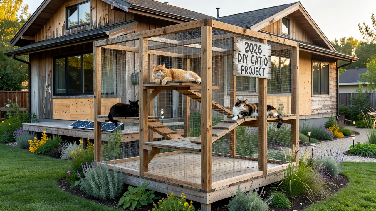 DIY Catio Builds: 2026 Fixer-Upper Pet Outdoor Renovation Guide