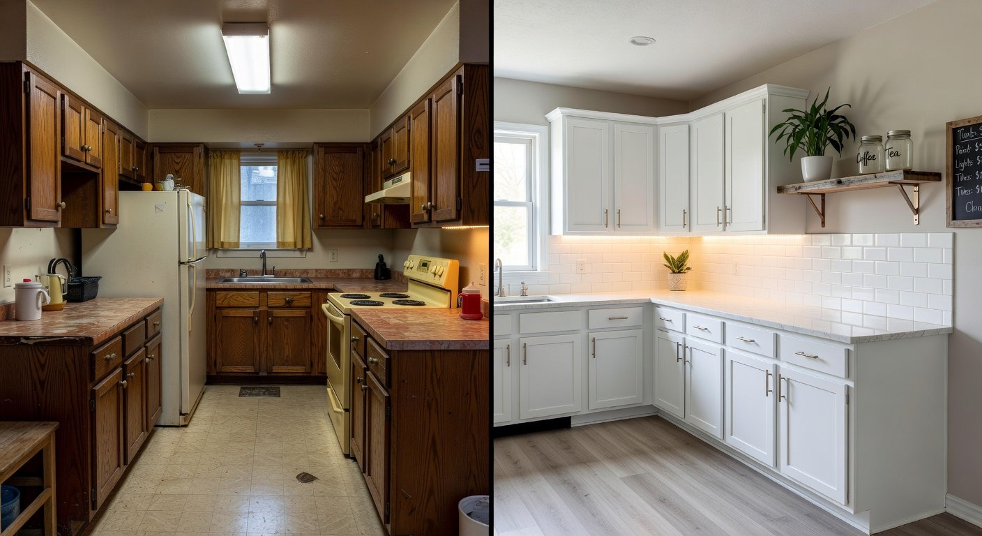 DIY Fixer-Upper Kitchen Makeover Under $400 Guide
