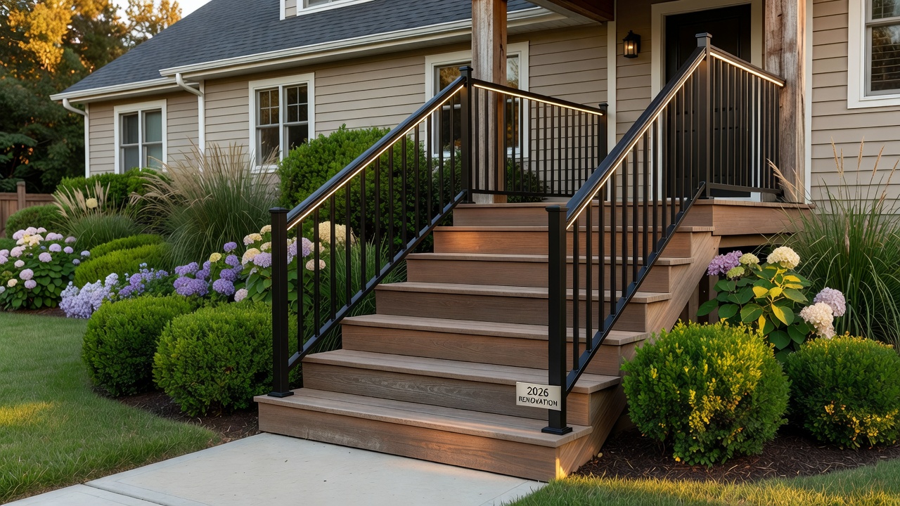 DIY Outdoor Staircase Renovation for 2026 Fixer-Uppers