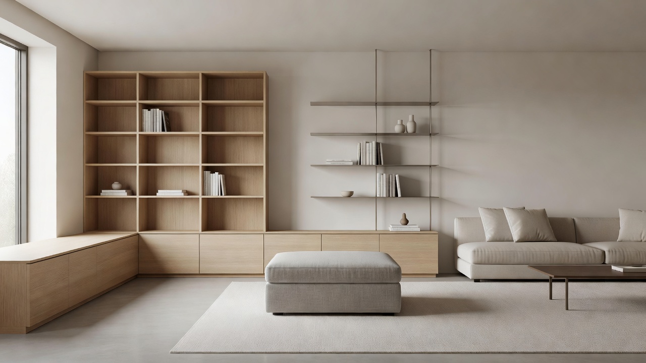 Hidden Storage Solutions for Clutter-Free Living Room Design