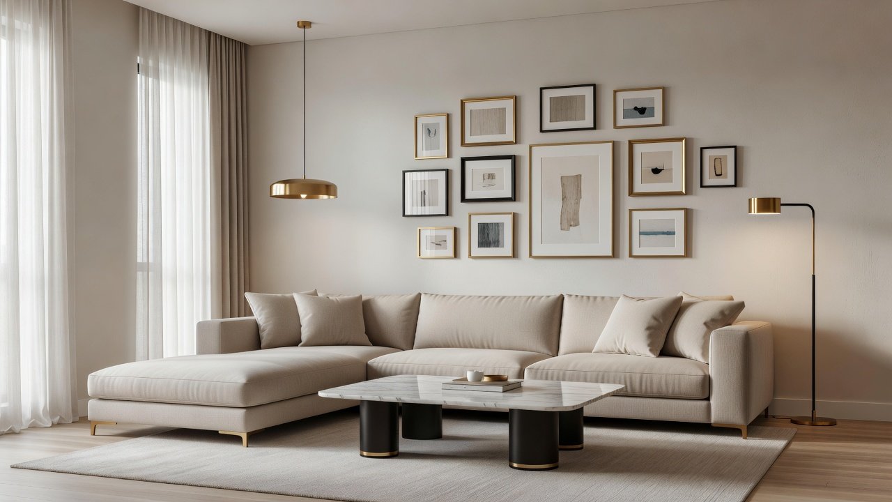 Mixed Metal Accents in Living Room Design: 2026 Ideas