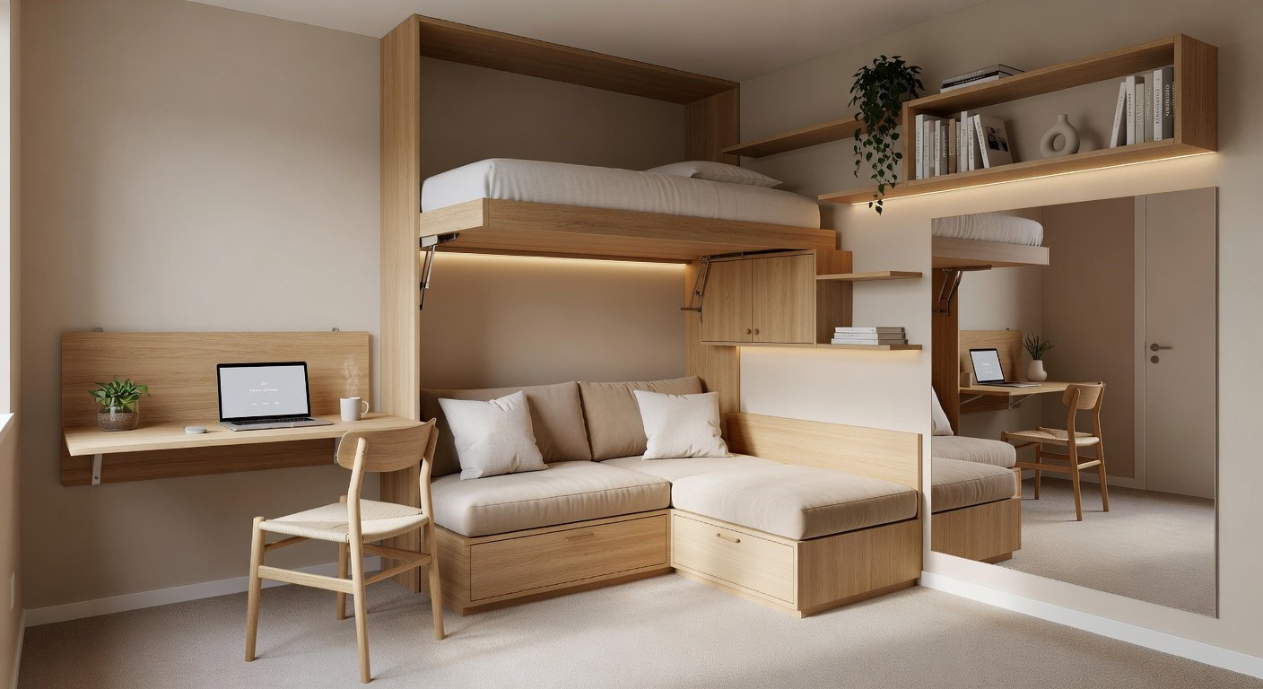 Multifunctional Bedroom Ideas 2026: Maximize Small Spaces