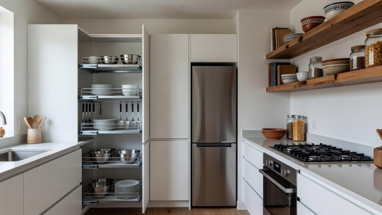 Pull-Out vs Fixed Shelving: Kitchen Renovation Comparison